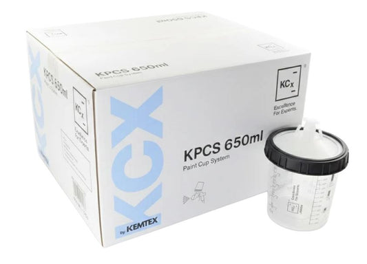 Kit 13.331246-125 Kemtex  - 50 godets jetables 125µ 650ml